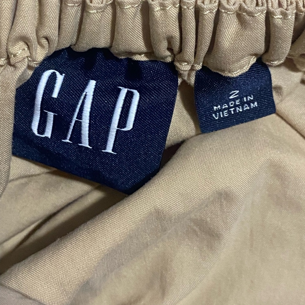 GAP Cream Tiered Ruffled Strapless Sundress - Picture 4 of 4